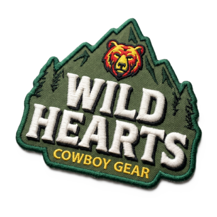 3D Embroidered Patches