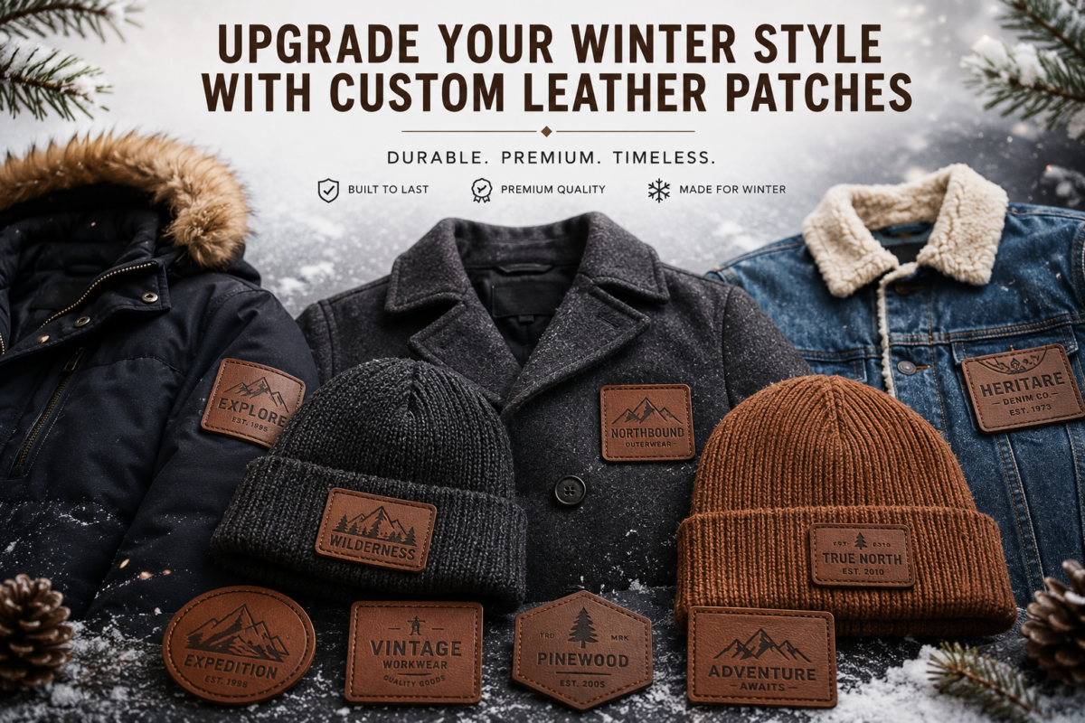 Upgrade Your Winter Style with Custom Leather Patches