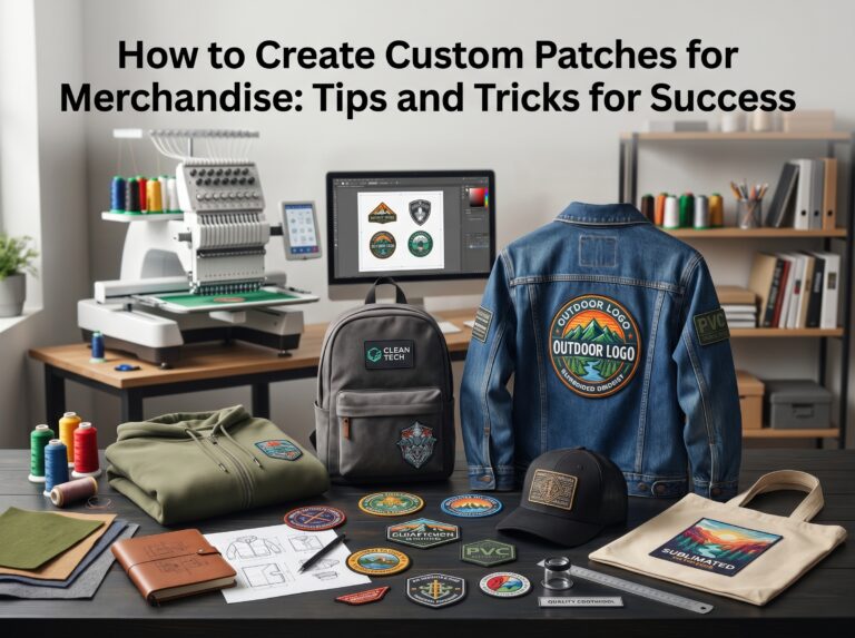 How to Create Custom Patches for Merchandise: Tips and Tricks for Success