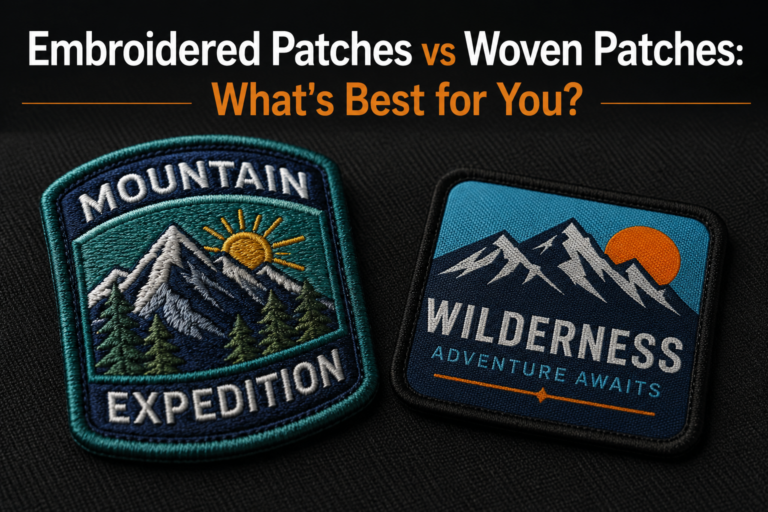 Embroidered Patches vs Woven Patches: What’s Best for You?