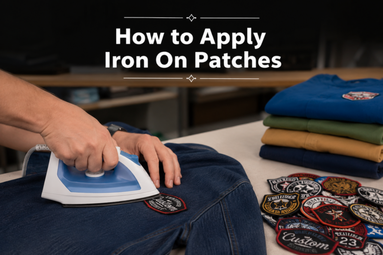 How to Apply Iron On Patches