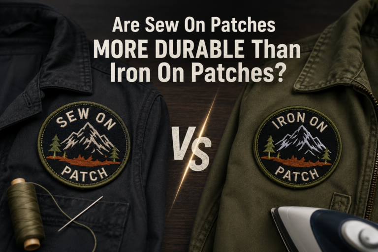 Are Sew On Patches More Durable Than Iron On Patches?