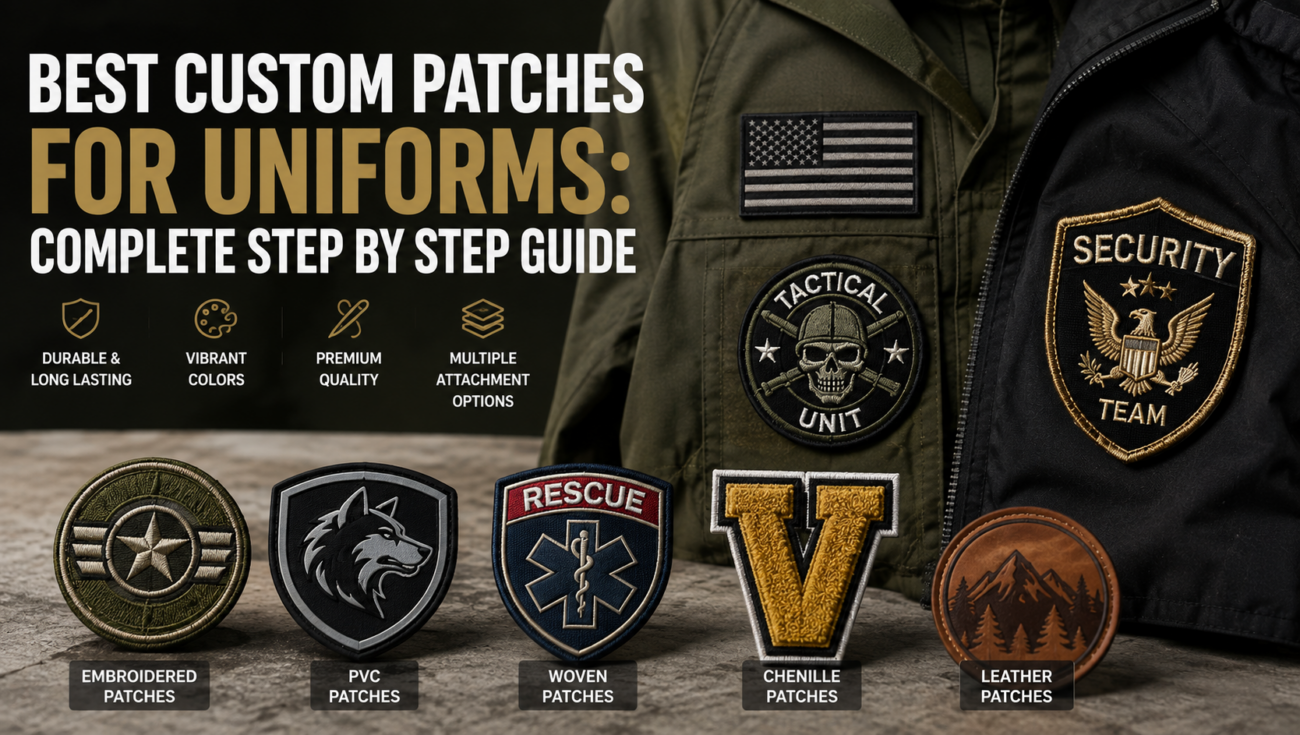 Best Custom Patches for Uniforms: Complete Step by Step Guide