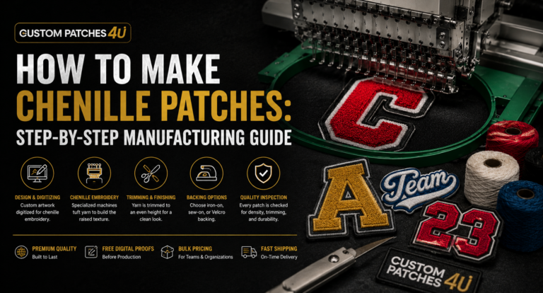 How to Make Chenille Patches: Step-by-Step Manufacturing Guide