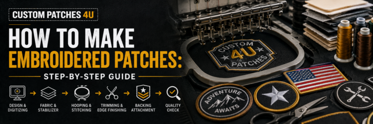 How to Make Embroidered Patches: Step-by-Step Guide